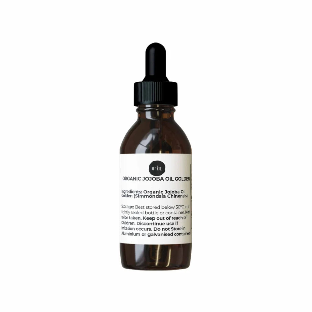 25ml Organic Jojoba Oil Golden Pure Cold Pressed