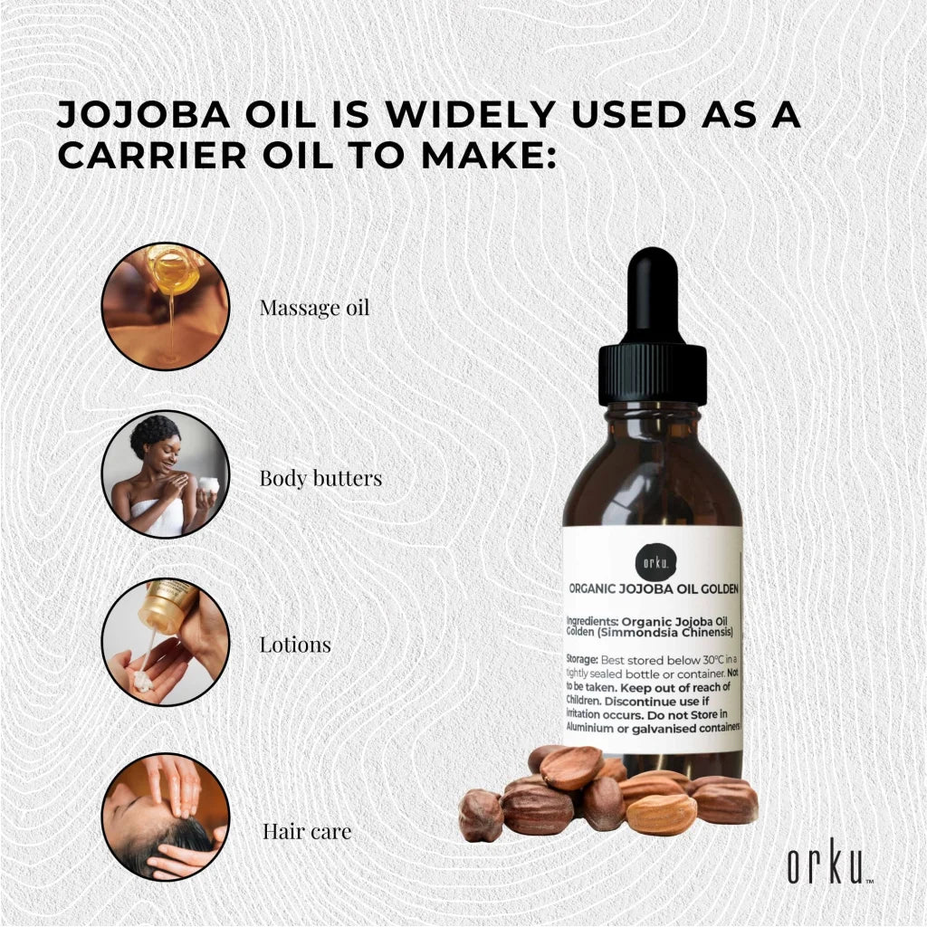 25ml Organic Jojoba Oil