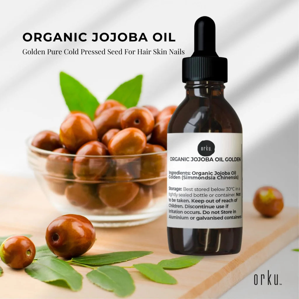 25ml Organic Jojoba Oil Golden Pure