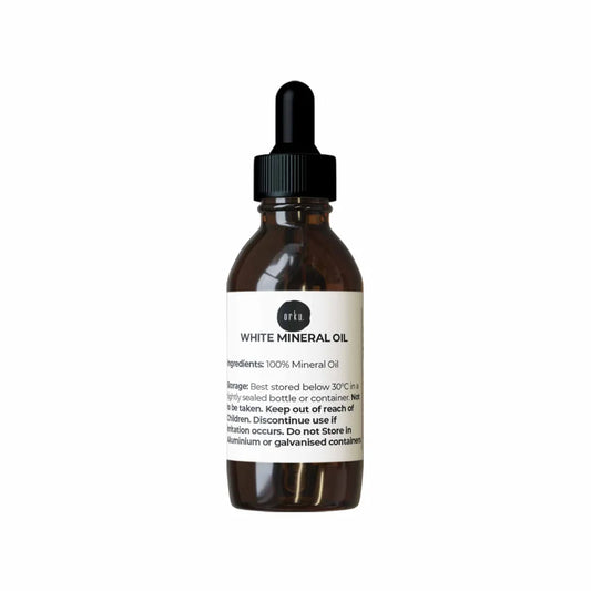 25ml White Mineral Oil - Liquid Paraffin Carrier