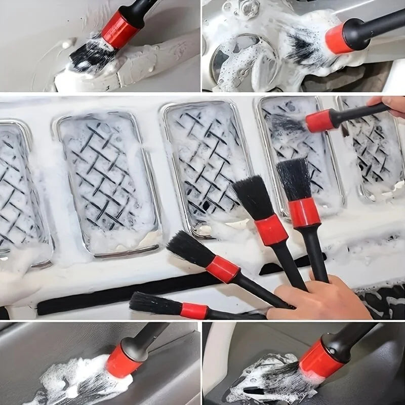26-piece full function car detailing kit with drill brush