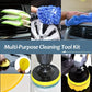 26-piece full function car detailing kit with drill brush