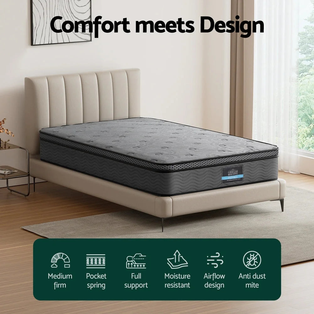 26cm Mattress Bed Giselle Single furniture mattresses 698