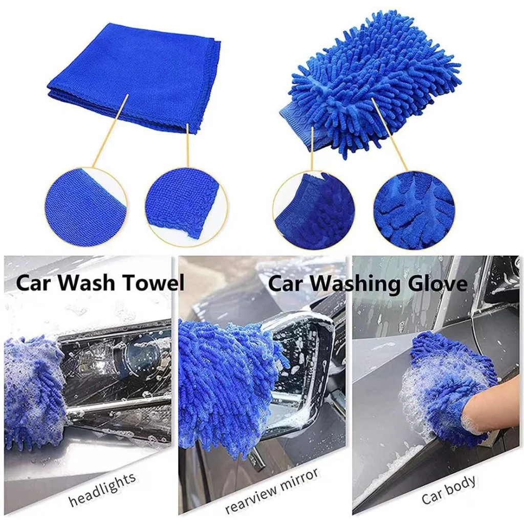 27-Piece set Ultimate Car Detailing Kit - Drill Brush &