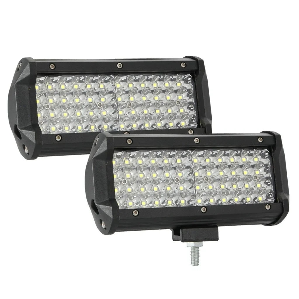 28W 10 - 30V Dc 6000K 7 Inch 40 Leds Offroad Truck Car