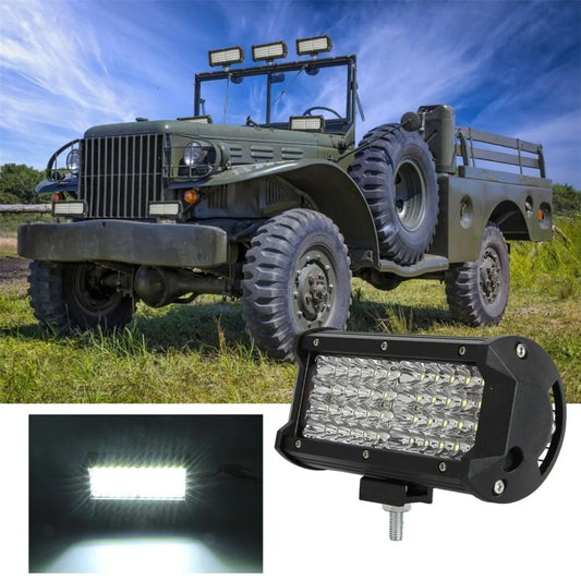 28W 10 - 30V Dc 6000K 7 Inch 40 Leds Offroad Truck Car