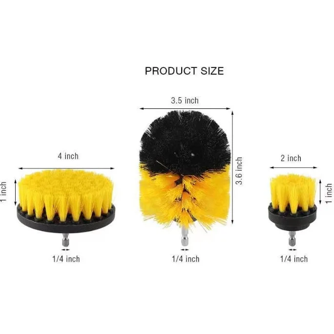 29-Piece set Ultimate Car Detailing Kit - Drill Brush &