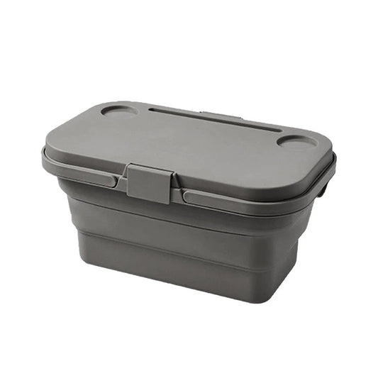 2IN1 Portable Folding Picnic Basket Tour Storage Baskets
