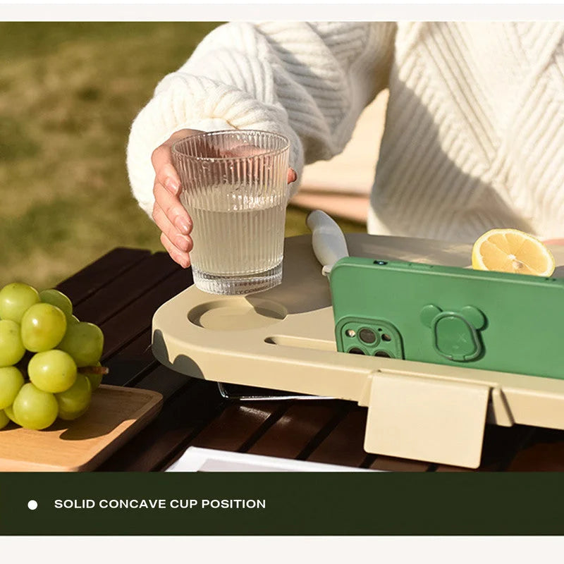 2IN1 Portable Folding Picnic Basket Tour Storage Baskets