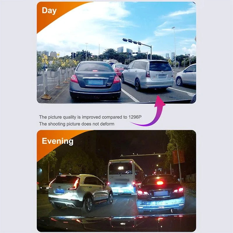 2k Night Vision Car Recorder with Wifi & Mobile App Support