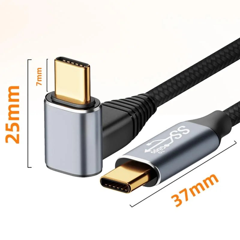 2M Usb-C Stereo Curved Extension Cable For Steam Deck-1915197803555065857