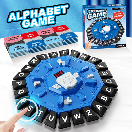 2pc Electronic Alphabet Categories Game - Fast-Paced Word