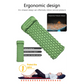 2pc Ultralight Inflatable Camping Sleeping Mat