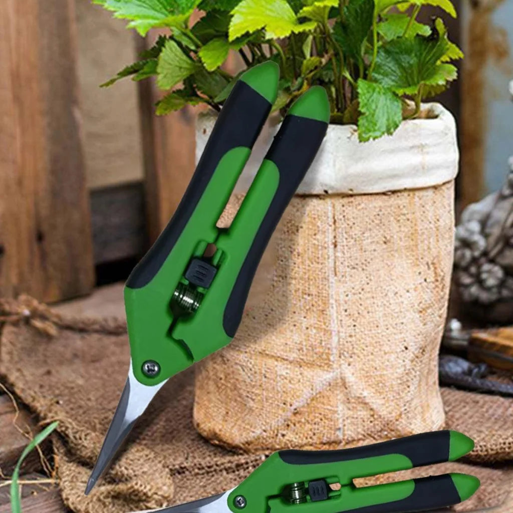 2Pcs Pruning Shears Plant Scissors Trim Trees Snips Branch