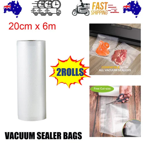 20cm vacuum sealer bags with filter parts and replacement fittings