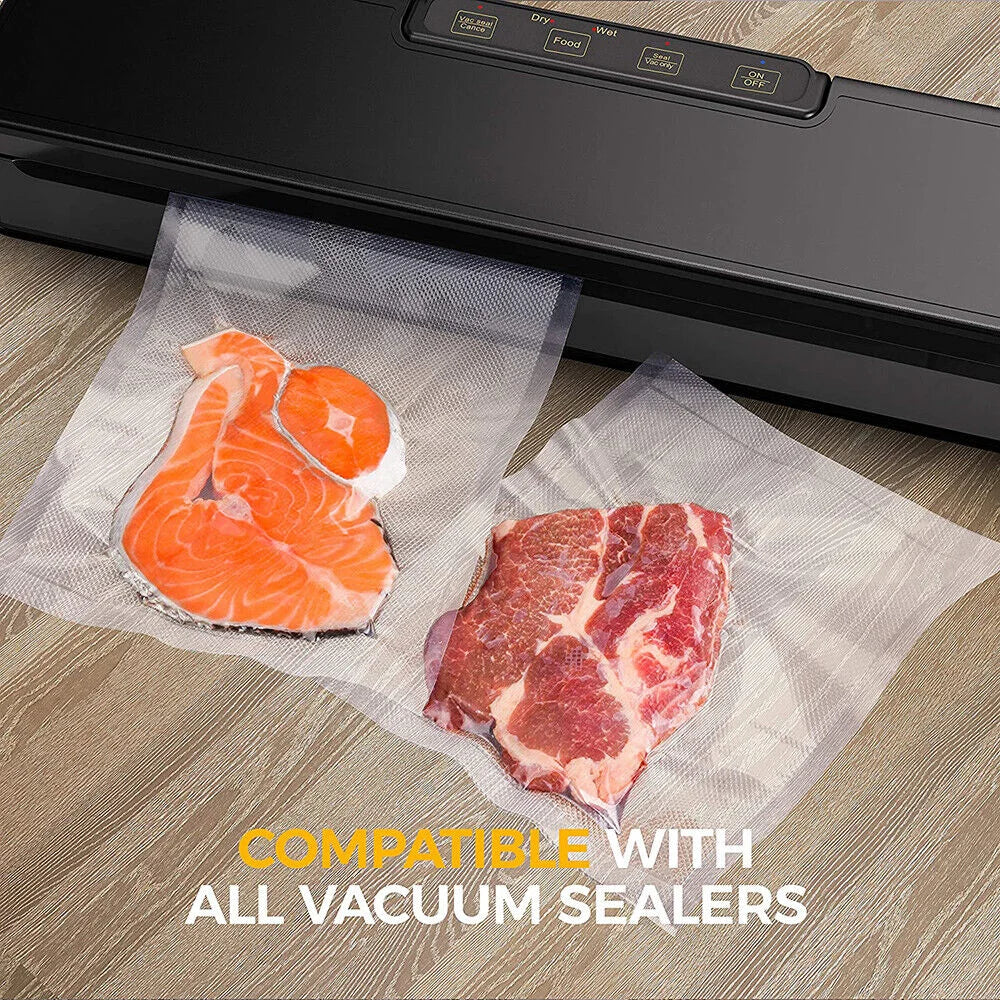 2ROLLS 28CM Vacuum Sealer Bags Rolls Vaccum Food Saver