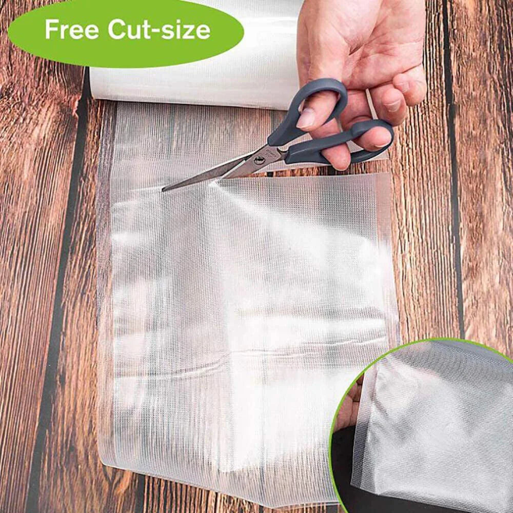2ROLLS 28CM Vacuum Sealer Bags Rolls Vaccum Food Saver