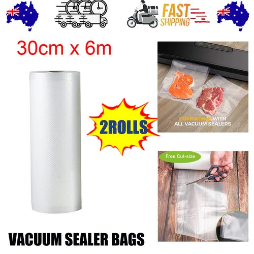 30cm vacuum sealer bags with roller head and vacuum connector