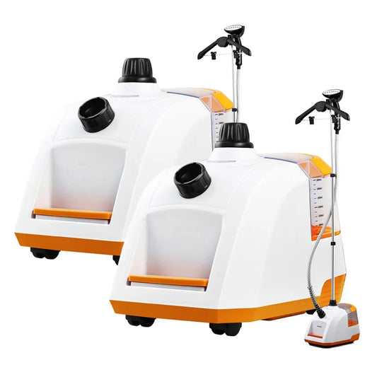 2X 80min Garment Steamer Portable Cleaner Steam Iron White - Premium