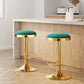 2x Artiss Bar Stools Kitchen Dining Chairs Velvet Padded
