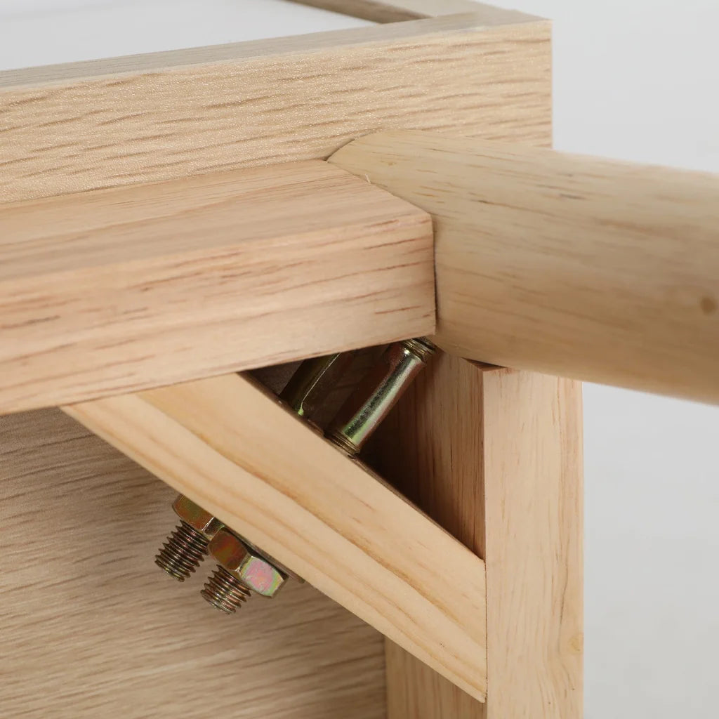 2x Bedside Tables Storage Cabinet Nightstand - 2 Drawers