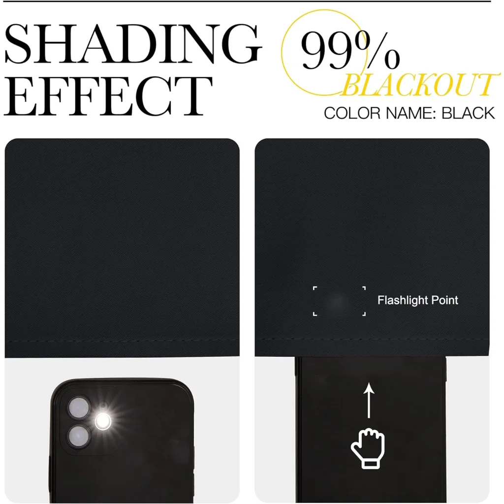 2X Blockout Curtains 100% Blackout Window Curtain Draperies