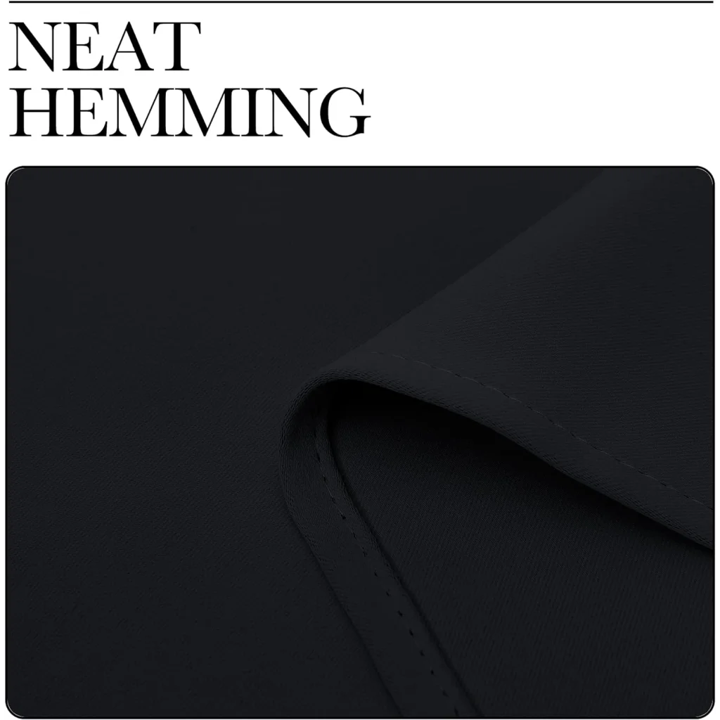 2X Blockout Curtains 100% Blackout Window Curtain Draperies