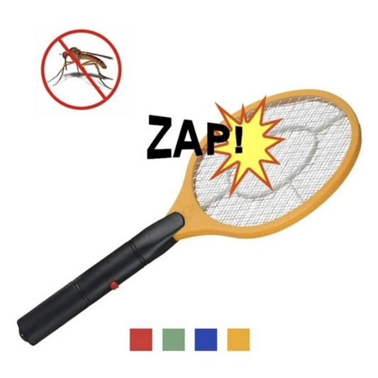 2x BUG ZAPPER RACKET Fly Mosquito Pest Swatter Net Racquet