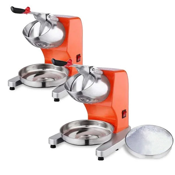 2X Commercial Ice Shaver Crusher Slicer Machine Smoothie Maker - Premium