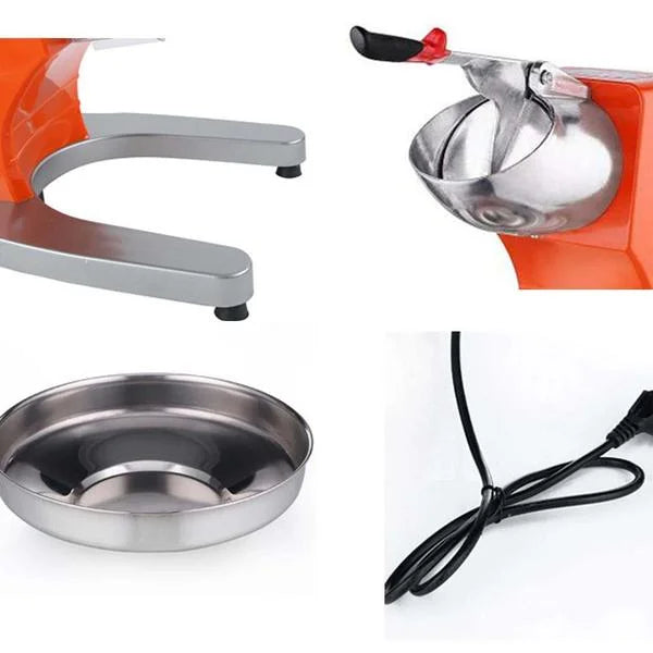 2X Commercial Ice Shaver Crusher Slicer Machine Smoothie Maker - Premium