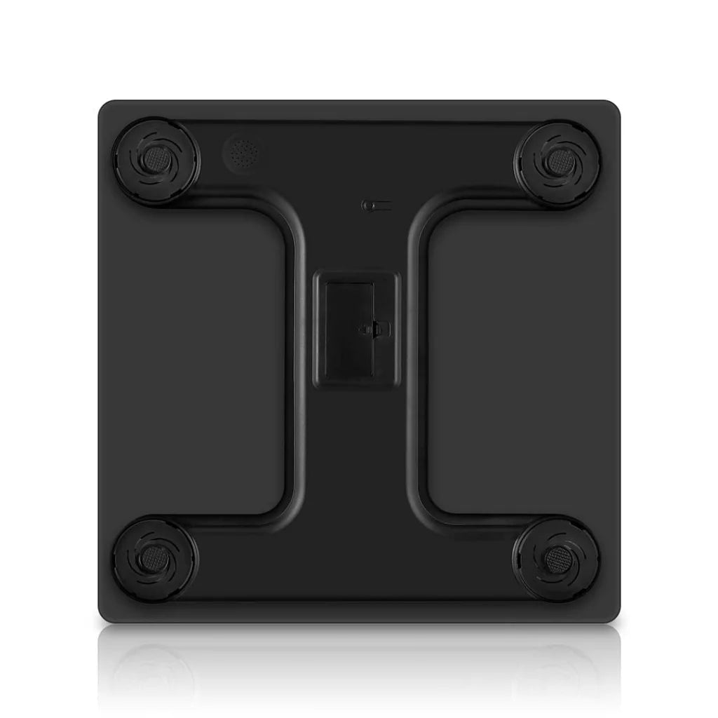 2X Glass LCD Digital Body Fat Scale Bathroom Electronic Gym Water Weighing Scale Black/Blue - Premium
