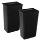 2X Large Food Trolley Utility Cart Waste Storage Bin - Premium