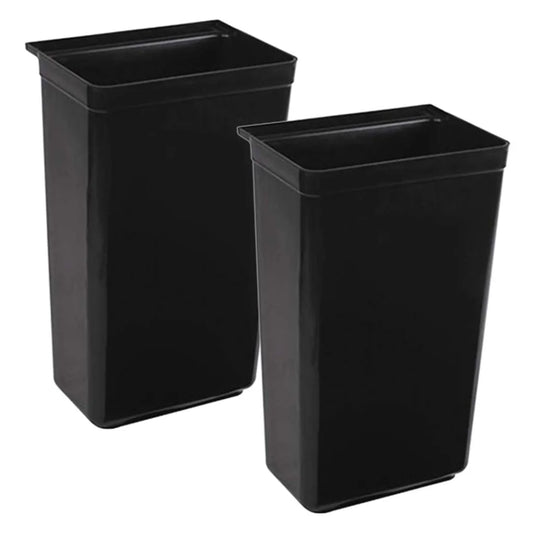 2X Large Food Trolley Utility Cart Waste Storage Bin - Premium