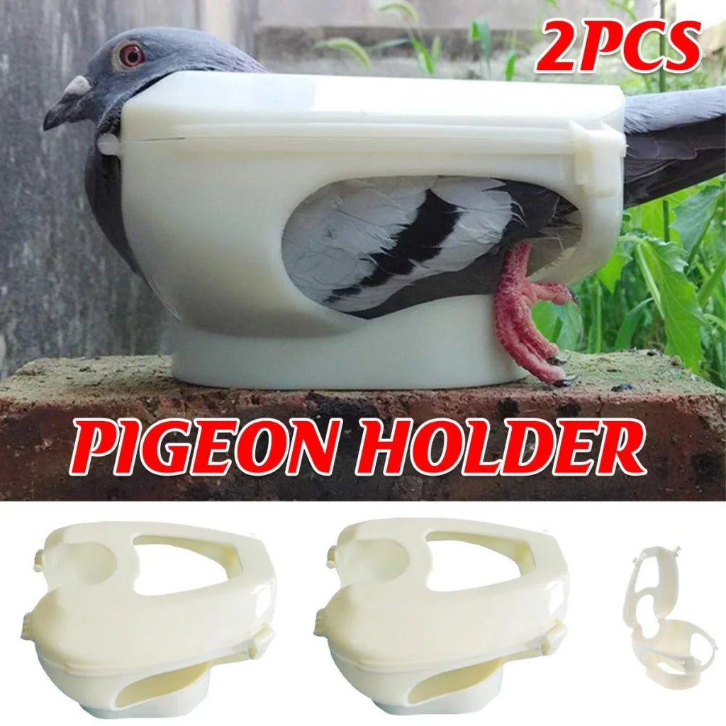 2X Practical Plastic Racing Pigeon Holder Fixed Frame Rack