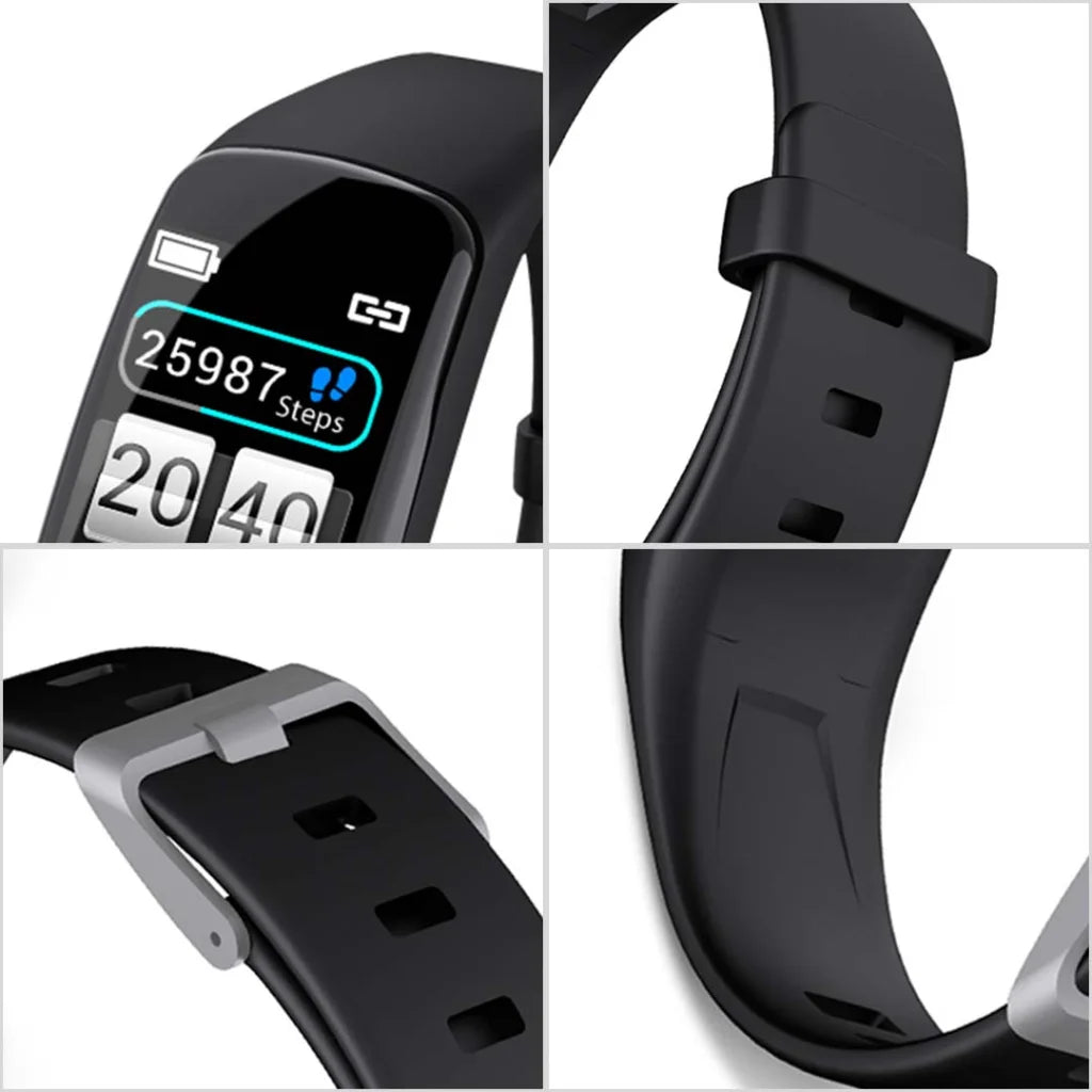 2X Sport Monitor Wrist Touch Fitness Tracker Smart Watch Blue - Premium
