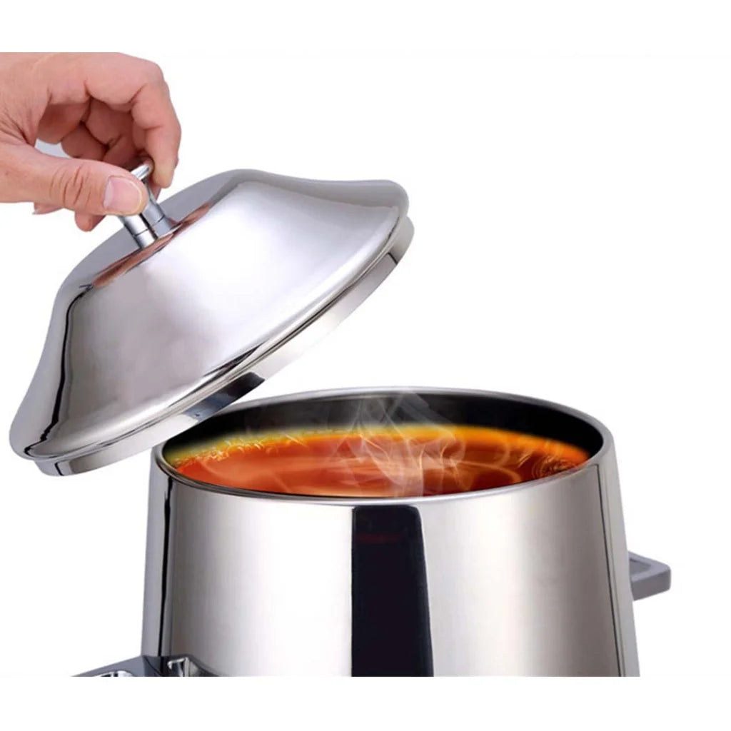 2X Stainless Steel 13L Juicer Water Milk Coffee Pump Beverage Drinking Utensils - Premium