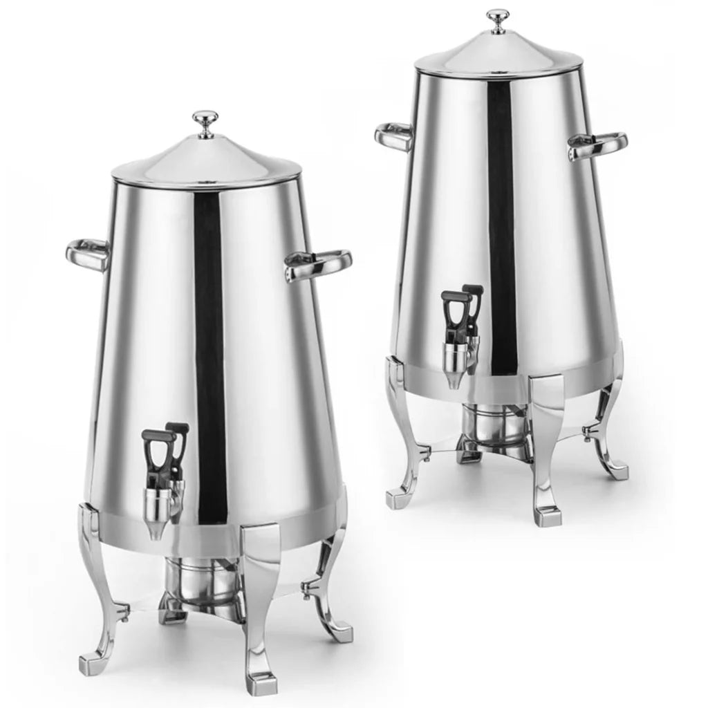 2X Stainless Steel 13L Juicer Water Milk Coffee Pump Beverage Drinking Utensils - Premium