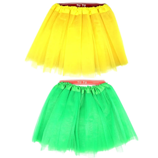 2x Tulle Ballerina Tutu – Small 3-Layer Children’s Costume