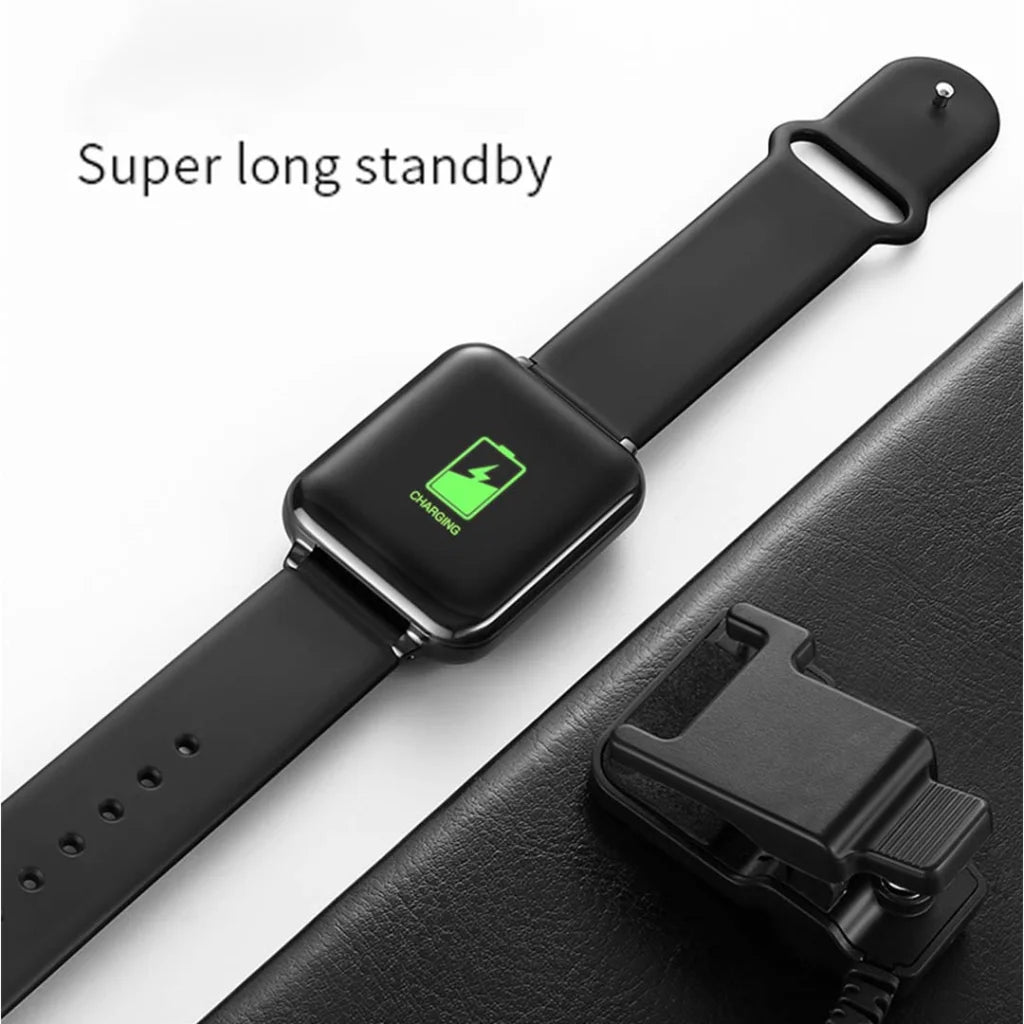 2X Waterproof Fitness Smart Wrist Watch Heart Rate Monitor Tracker White - Premium