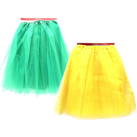 2x Yellow Tulle Ballerina Tutu – Large Perfect for Costumes