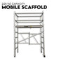 3 0M Aluminium Scaffold Mobile Tower Single Width