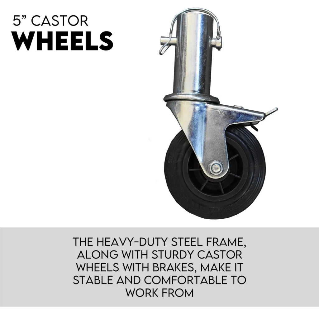 3.0M Aluminium Scaffold Mobile Tower Single Width Platform