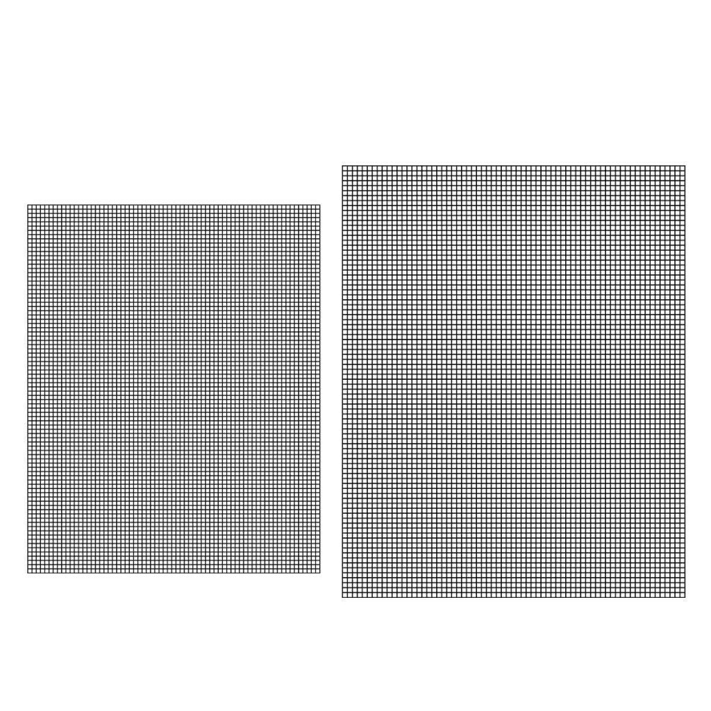 3/6/10PCS Non-Stick BBQ Grill Mat Mesh Liner Cooking