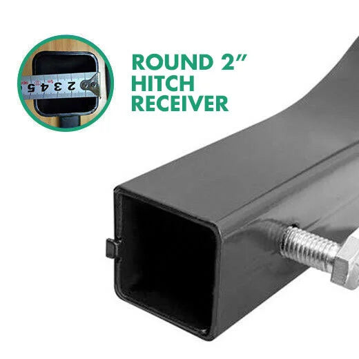 3 Bike Rack Bicycle Car Rear Carrier 2’’ Steel Foldable