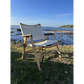 3 Chairs & 1 Table Set Bamboo Camping Folding Portable