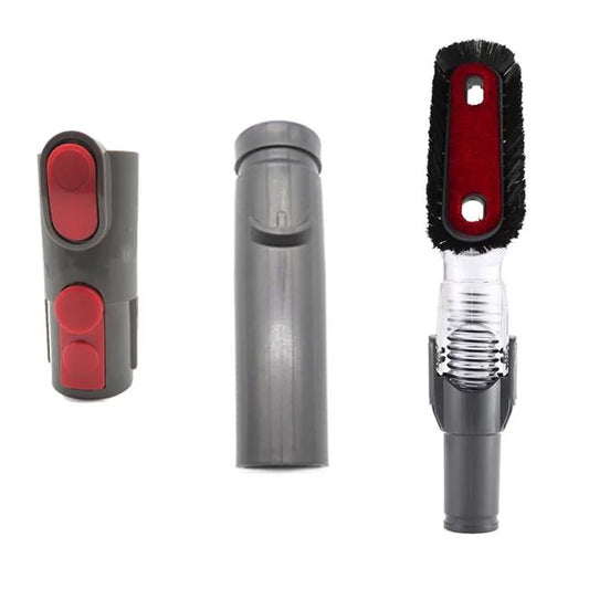 3-in-1 Bendable Anti-static Suction Head Kit for Dyson V6
