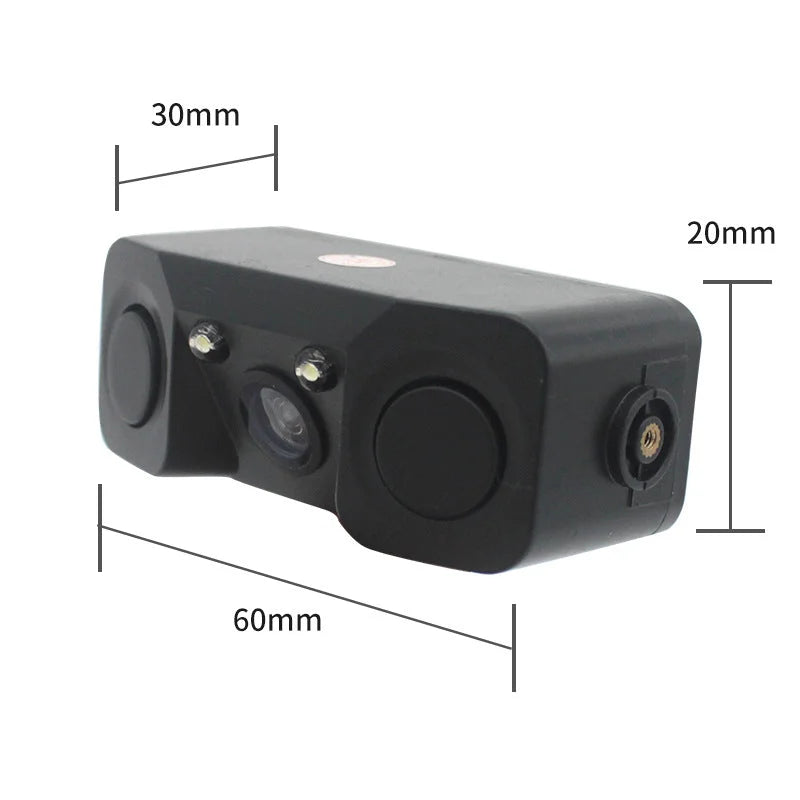 3-in-1 Car Reversing Camera & Parking Sensor System