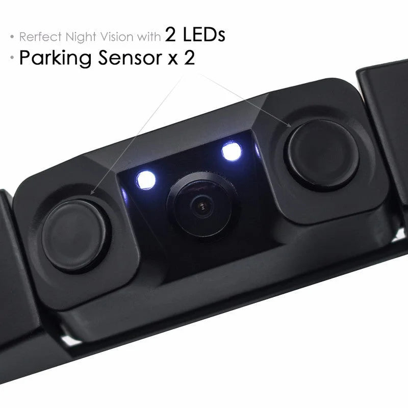 3-in-1 Car Reversing Camera & Parking Sensor System