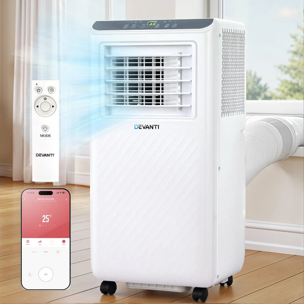 3-in-1 Devanti Portable Air Conditioner Dehumidifier Fan