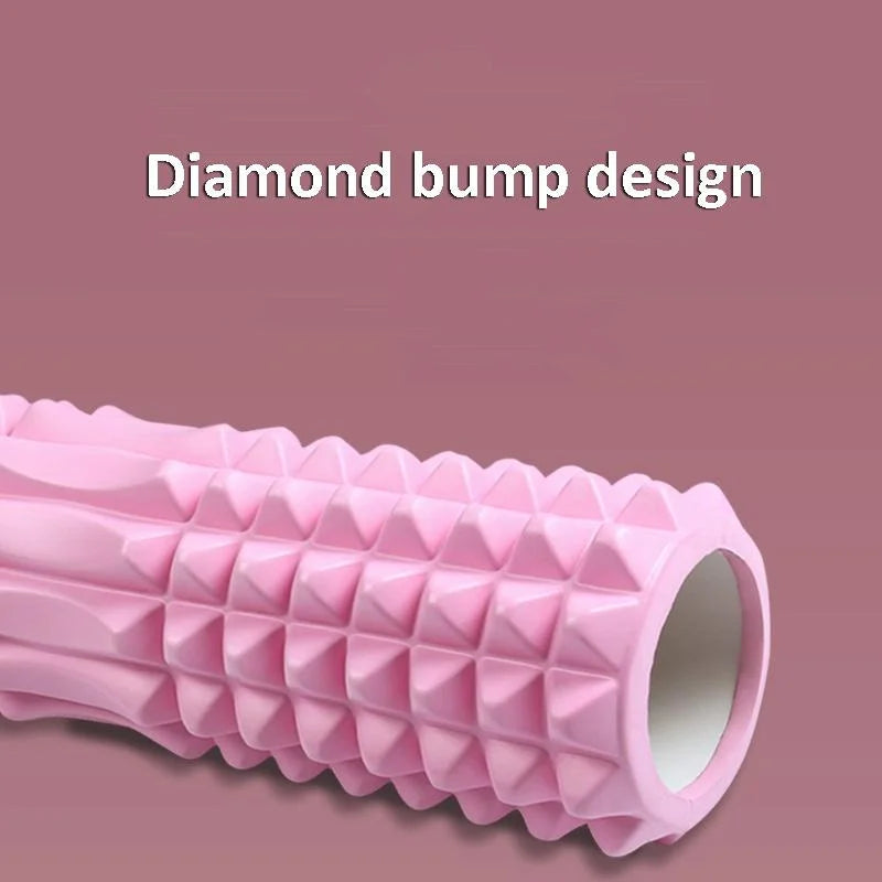 3-In-1 Eva Foam Roller Set 33Cm Length Orange Crescent